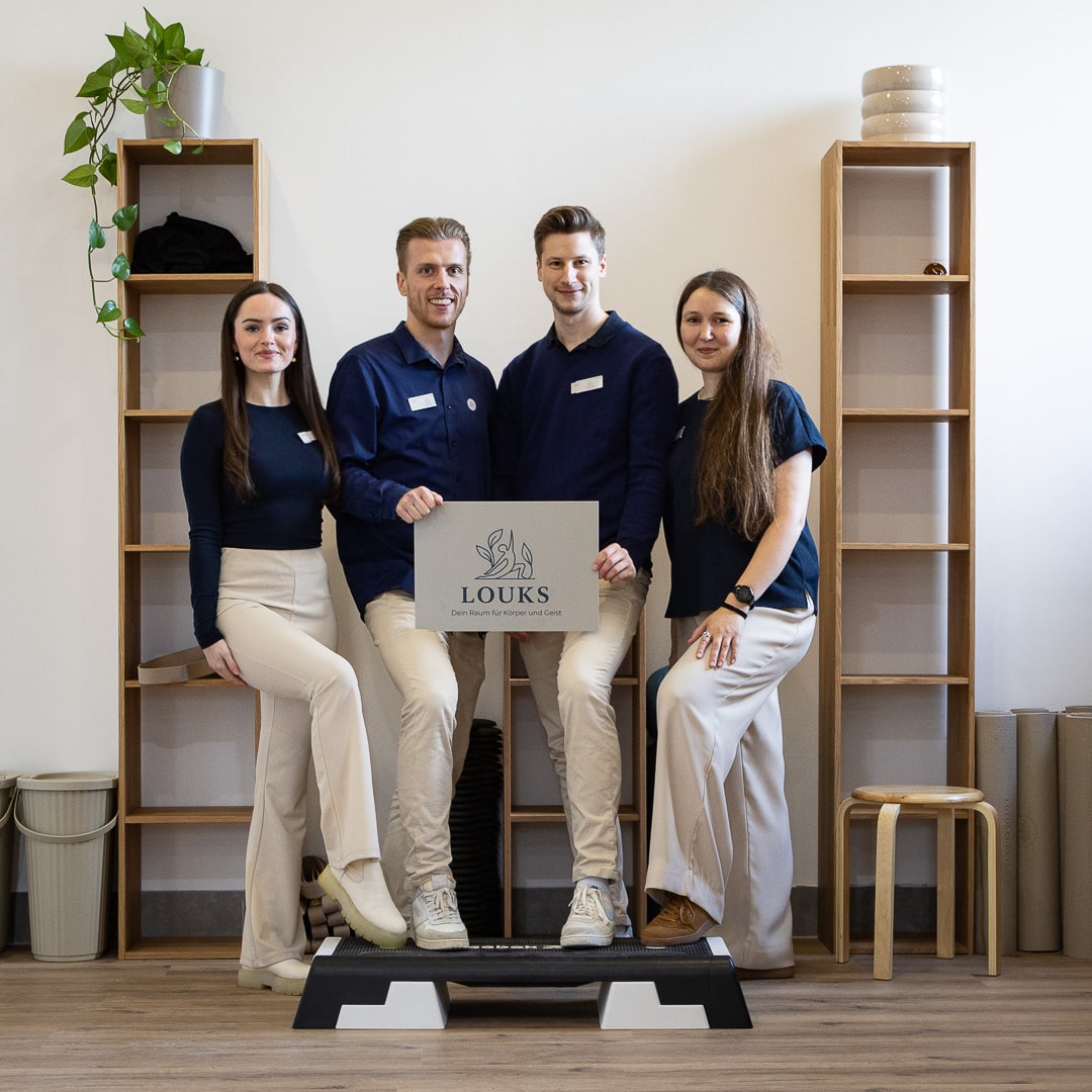 Das Louks-Team im Fitnessstudio Jülich